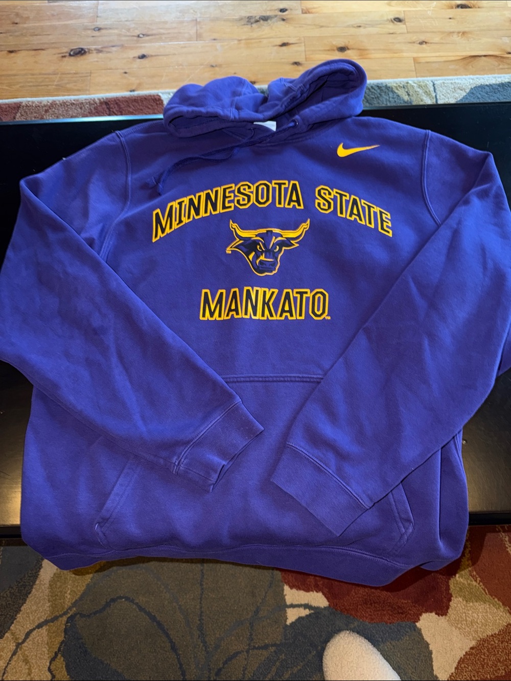 Nike Purple Minnesota State Mankato Mavericks Hoodie sweatshirt